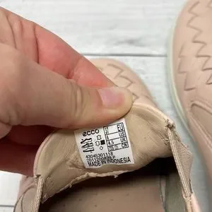 Ecco Shoes Ecco Soft Rose Dust Woven Slipon Sneaker O2